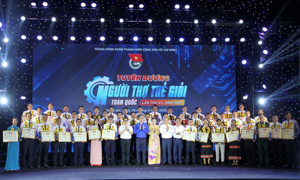 Trung ương Đoàn tuyên dương 51 gương “Người thợ trẻ giỏi” toàn quốc