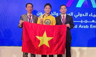Trường Trung học phổ thông Chuyên Bắc Ninh số 1 năm thứ 3 liên tiếp có học sinh giành Huy chương Vàng Olympic Hóa học quốc tế