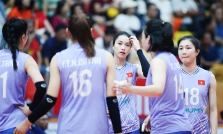 Đội tuyển Bóng chuyền nữ Việt Nam thua U21 Trung Quốc 0-3