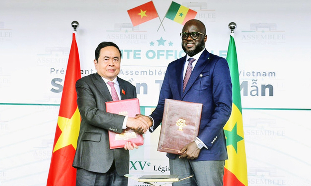  Quốc hội Việt Nam và Quốc hội Senegal thúc đẩy phát triển quan hệ hợp tác trên nhiều lĩnh vực