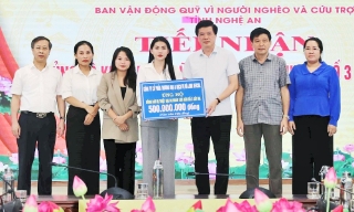 Ủy ban MTTQ tỉnh Nghệ An kêu gọi ủng hộ đồng bào vùng thiệt hại do ảnh hưởng cơn bão số 3