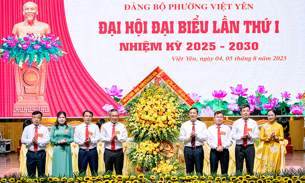  Phường Việt Yên huy động các nguồn lực đẩy mạnh phát triển kinh tế gắn với đô thị hóa bền vững