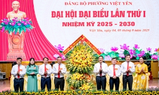 Phường Việt Yên huy động các nguồn lực đẩy mạnh phát triển kinh tế gắn với đô thị hóa bền vững