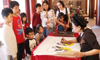Nhiều hoạt động đặc sắc diễn ra tại Trung tâm Bảo tồn tranh dân gian Đông Hồ dịp 2/9