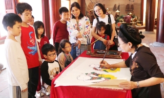Nhiều hoạt động đặc sắc diễn ra tại Trung tâm Bảo tồn tranh dân gian Đông Hồ dịp 2/9