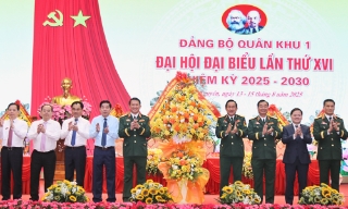 Đại hội Đảng bộ Quân khu 1 xác định 3 đột phá trong nhiệm kỳ 2025-2030 