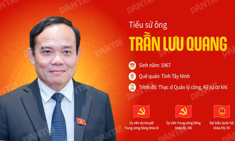  Ông Trần Lưu Quang làm Bí thư Thành ủy Thành phố Hồ Chí Minh