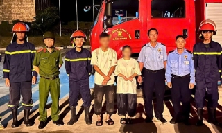 Bắc Ninh: Tìm kiếm thành công 2 du khách bị lạc trên dãy núi Tây Yên Tử