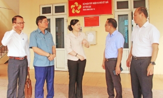 Tiếp tục sắp xếp đội ngũ, cơ sở vật chất, bảo đảm vận hành hiệu quả bộ máy hành chính cấp xã