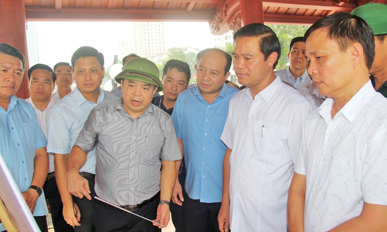  Phấn đấu bàn giao toàn bộ mặt bằng dự án hạ tầng kỹ thuật và các công trình phụ trợ công viên Văn Miếu trước ngày 20/9