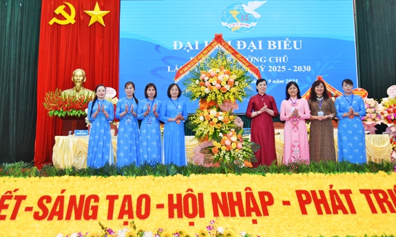 Đại hội Hội Liên hiệp Phụ nữ phường Chũ đề ra 6 nhóm chỉ tiêu chủ yếu trong nhiệm kỳ mới