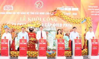 Bắc Ninh: Khởi công dự án chung cư cao cấp Gold Park