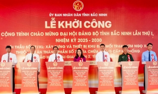Bắc Ninh: Khởi công xây dựng Trạm bơm Ngọ Xá