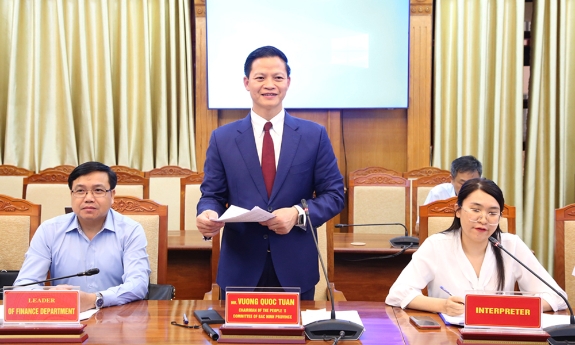 Chủ tịch UBND tỉnh Vương Quốc Tuấn: Phấn đấu sớm khởi công dự án Aeon Tân Tiến 