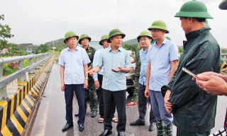Phó Chủ tịch Thường trực UBND tỉnh Mai Sơn: Bảo đảm an toàn cho Nhân dân là nhiệm vụ hàng đầu