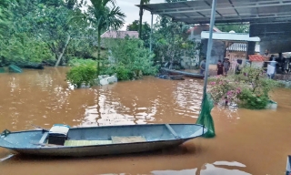 Bắc Ninh: Tràn đê bối Tiên Lục, nhiều khu vực bị ngập úng