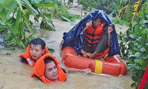 Lực lượng vũ trang tỉnh Bắc Ninh: Dầm mình trong lũ, vì bình yên của Nhân dân