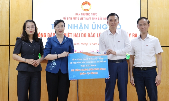 Chủ tịch Ủy ban MTTQ tỉnh Bắc Ninh ra lời kêu gọi vận động ủng hộ đồng bào bị thiệt hại do bão số 10 gây ra
