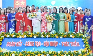 Hội Liên hiệp Phụ nữ phường Võ Cường đề ra 6 nhóm chỉ tiêu chủ yếu trong nhiệm kỳ mới