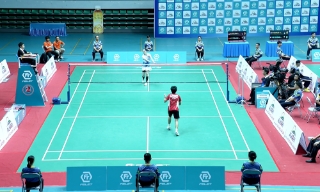 Vòng Bán kết Giải Cầu lông quốc tế “Felet Vietnam International Series 2025”