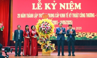 Trường Trung cấp Kinh tế Kỹ thuật Công thương - CCI kỷ niệm 20 năm thành lập 