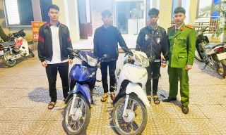 Công an Bắc Ninh: Tạm giữ 2 đối tượng trộm cắp 2 xe mô tô