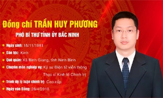 Phó Bí thư Tỉnh ủy Bắc Ninh Trần Huy Phương