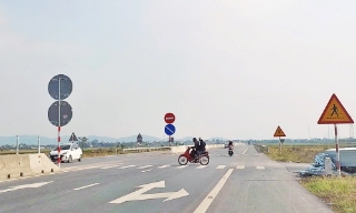 Khắc phục bất cập trên đường dẫn  cầu Đồng Việt