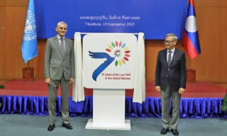 Kỷ niệm 70 năm Lào gia nhập Liên Hợp Quốc: Hành trình hợp tác vì hòa bình và phát triển bền vững