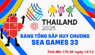 Bảng tổng sắp huy chương SEA Games 33