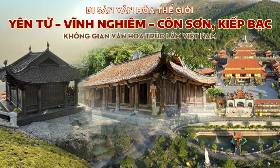 Di sản Văn hoá thế giới Yên Tử - Vĩnh Nghiêm - Côn Sơn, Kiếp Bạc, không gian văn hoá Trúc lâm Việt Nam