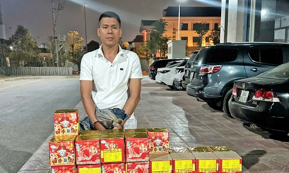 Công an tỉnh Bắc Ninh khởi tố đối tượng buôn bán hơn 130 kg pháo nổ