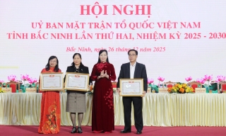 Ủy ban MTTQ tỉnh Bắc Ninh: Khẳng định vai trò nòng cốt, xây dựng khu dân cư đoàn kết, ấm no, hạnh phúc