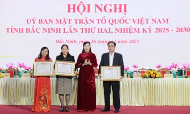  Ủy ban MTTQ tỉnh Bắc Ninh: Khẳng định vai trò nòng cốt, xây dựng khu dân cư đoàn kết, ấm no, hạnh phúc