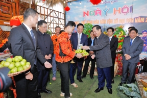 Chủ tịch UBND tỉnh Bắc Ninh Phạm Hoàng Sơn dự Ngày hội Văn hóa - Thể thao các dân tộc lần thứ nhất xã Đại Sơn