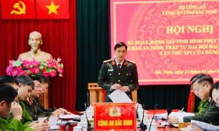 Bắc Ninh: Rà soát công tác bảo đảm an ninh, trật tự Đại hội lần thứ XIV của Đảng