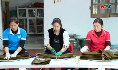  Hướng thoát nghèo từ đặc sản Bánh chưng Hoàng Vân