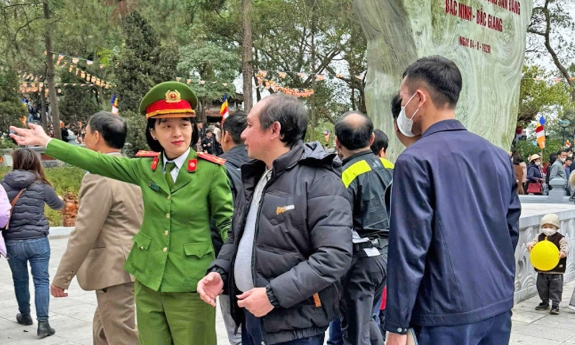 Bắc Ninh: Phân luồng bảo đảm an toàn giao thông lễ hội Lim