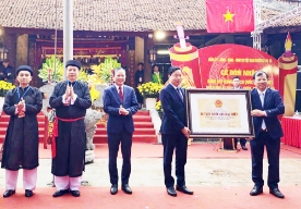 Bắc Ninh: Đón nhận Bằng xếp hạng di tích quốc gia đặc biệt quần thể di tích đình, chùa, từ chỉ Thổ Hà