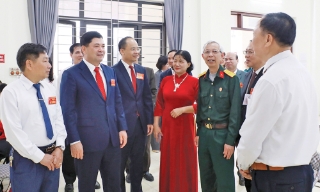 Một số hình ảnh về ngày bầu cử ở Bắc Ninh