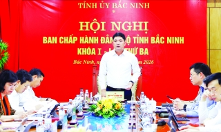 Ban Chấp hành Đảng bộ tỉnh Bắc Ninh cho ý kiến vào dự thảo 5 chương trình, dự án quan trọng