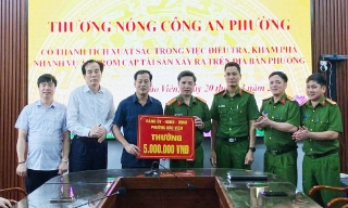 Công an phường Đào Viên khám phá nhanh vụ trộm cắp 600 triệu đồng