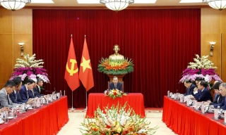 Tổng Bí thư Tô Lâm tiếp lãnh đạo một số tập đoàn quốc tế