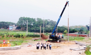 Bắc Ninh: Tăng tốc thi công công trình phòng, chống thiên tai