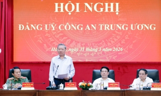 Tổng Bí thư Tô Lâm: Lực lượng Công an nhân dân phải tiếp tục tạo nền tảng thực hiện thắng lợi mục tiêu tăng trưởng hai con số