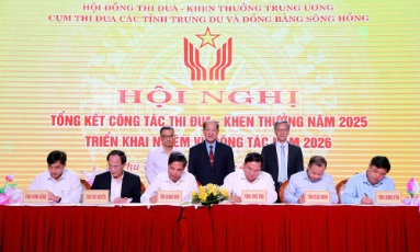  Tỉnh Bắc Ninh được Cụm thi đua các tỉnh Trung du và Đồng bằng Sông Hồng đề nghị Thủ tướng Chính phủ tặng Bằng khen