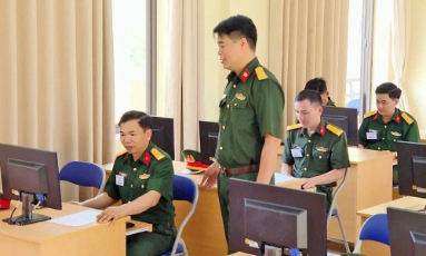  Xây dựng nhà trường quân đội chính quy, thông minh, hiện đại