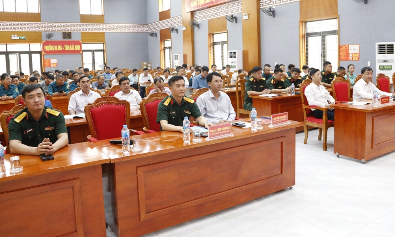  Phường Đa Mai tổng kết công tác tuyển chọn, gọi công dân nhập ngũ năm 2026 