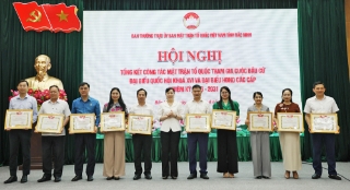 Bắc Ninh tổng kết công tác MTTQ tham gia bầu cử đại biểu Quốc hội khóa XVI và đại biểu HĐND các cấp