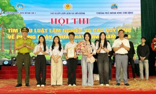 Sân khấu hoá pháp luật, nâng cao ý thức bảo vệ rừng từ học đường
